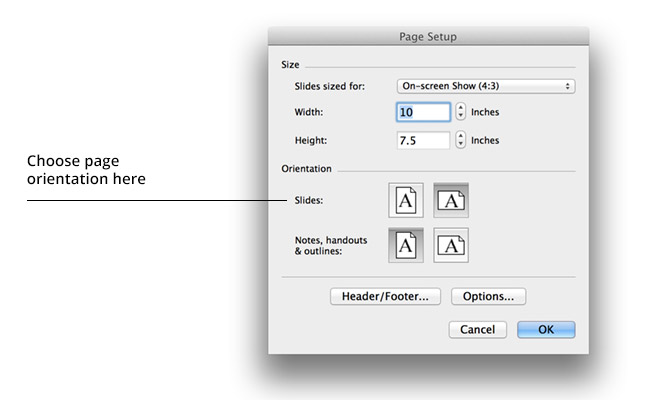 powerpoint for mac change pen size